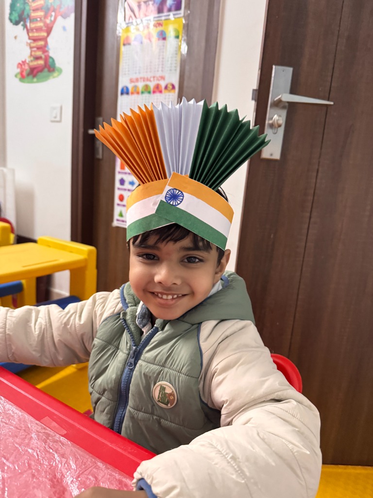 Tricolor Celebration Hat